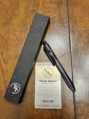 Tactile Turn Side Click Ink Pen - Deep Space Limited Ed - Titanium - Mini (4.6 ) • $139.99