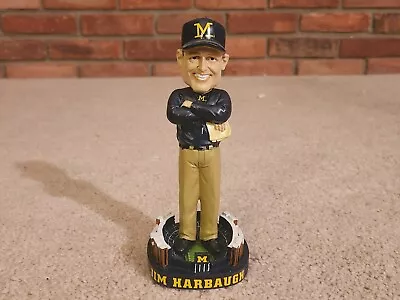 Jim Harbaugh Michigan Wolverines Legends Of The Field FOCO Bobblehead With Box • $139.99