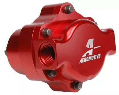 Aeromotive Billet Belt Drive Fuel Pump - External Mounting - Red • $762.95