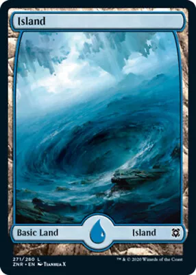 Island (271) - Foil X1 Magic The Gathering 1x Zendikar Rising Mtg Card • $3.40