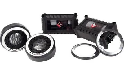 Rockford Fosgate Power T2t-s Car 1  150w Rms Aluminum Tweeters & Crossovers • $137.03