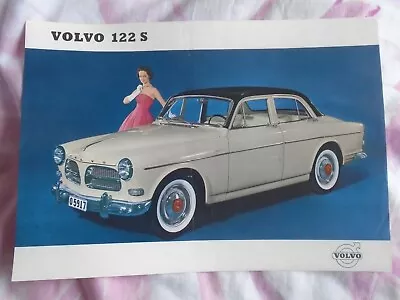 Volvo 122S Brochure Sep 1958 English Text • $12.33