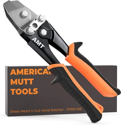 $50.78 • Buy Sheet Metal Hand Notcher, Sheet Metal V Notcher – Cuts 30 Degree V Notch In Shee