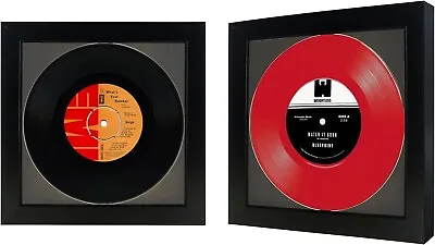 2 Pack 45 Single 6 7/8  Vinyl Record Frame Display 45 Rpm Vinyl Record With Ma • $42.11