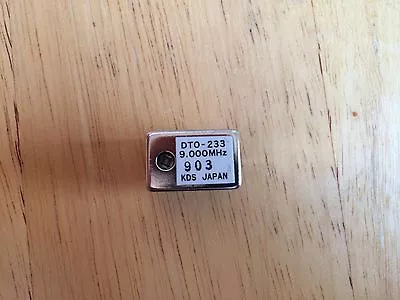 10 X KDS Oscillator 9 MHz  DTO-233 Made In JAPAN • $9