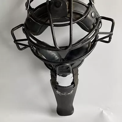 Markwort YMAU2 Catcher’s Mask Vintage Black Padded Metal Cage Sports Baseball • $19.88