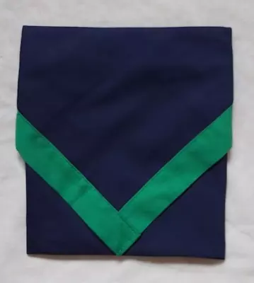 £2.95 • Buy Boy Scout Cub Scout & Girl Guide Necker Neckerchief Navy Blue Green  100% Cotton