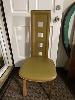 Mid Century Modern Vinyl Chair Cattelan  Style • $45