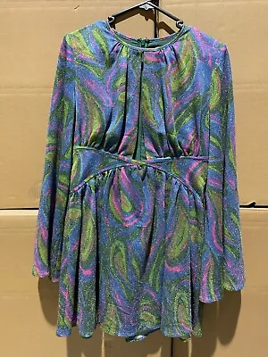 $90 • Buy Bnwt Alice Mccall Clover Swan Lake Mini Dress - Size 4 Au/0 Us (rrp $549)
