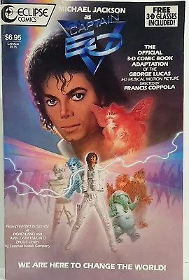 Michael Jackson As Captain EO SPECIAL SOUVENIR EDITION With 3D Glasses • $49.95
