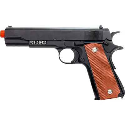 250 FPS FULL SIZE M1911 AIRSOFT METAL SPRING PISTOL HAND GUN W/ 6mm BB BBs • $11.95