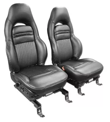 1997 - 2004 Corvette C5 Sport Seat Covers Original Leather / Vinyl Style • $969.99