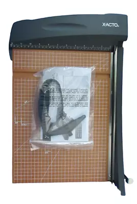 X-ACTO Heavy Duty Wood Base Paper Trimmer Guillotine Cutter 15 Inch EP126315 • $76.49