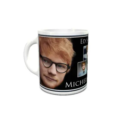 Ed Sheeran Personalised Mug Brand New Great Unique Gift Free UK Shipping • £10.50