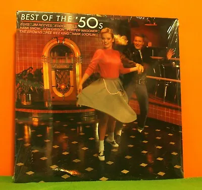 BEST OF THE 50's (ELVIS HANK SNOW DOH GIBSON LOCKLIN ETC) SEALED LP RECORD • $10.24