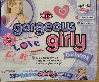 £4.99 • Buy Kids My Style Craft - Make Gorgeous Girly Cushions - Age 8+