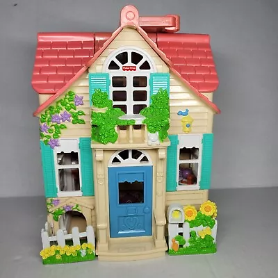 Fisher Price Country Cottage Sweet Streets Doll House Mattel 2000 • $32.99