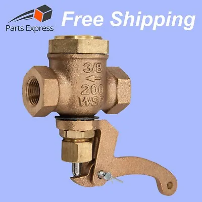 3/8  Bronze Whistle Valve (200 Wsp) For Steam Oil & Water Service #25wt-3/8 • $79