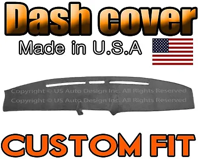 Fits 1980-1986 FORD F150 F250 F350 DASH COVER MAT DASHBOARD USA  / CHARCOAL GREY • $37.90