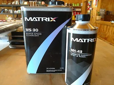 Matrix System MS-30 Super Speed Gallon ClearCoat Kit. MH-43MH-005 Or MH-006 • $177