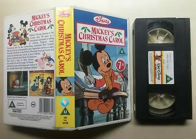 Mickey's Christmas Carol - Disney - Vhs Video • £13.99