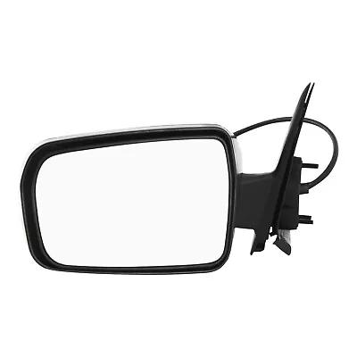 Power Mirror For 2004-2012 Mitsubishi Galant Driver Side Textured Black • $35.38