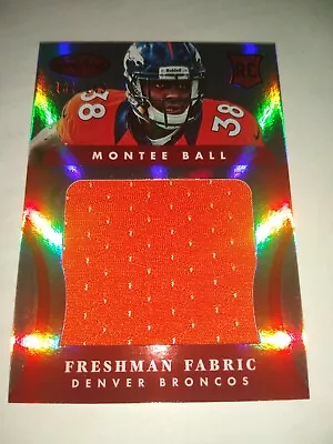 Montee Ball 2013 Certified Freshman Fabric Jersey Rookie #329 131/149 Broncos • $5.25