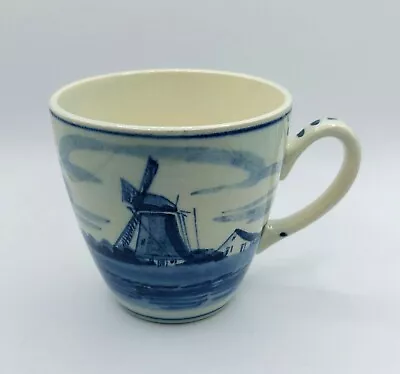 Vintage ~ Delft Blue By Holland Teacup ~ Blue & White~ Windmill~ Discontinued~  • $12.50
