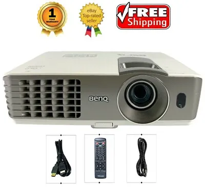 BenQ MX720 DLP Projector Refurbished 3500 ANSI HD 1080p HDMI Remote TeKswamp • $169.15