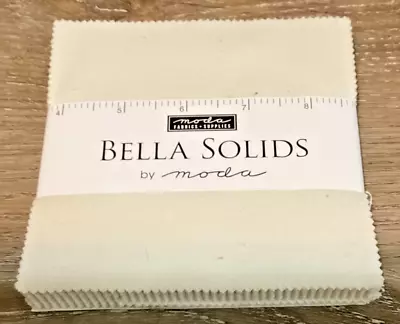 Moda Bella Solids Porcelain Charm Pack 42 X 5  Fabric Squares • $7.89
