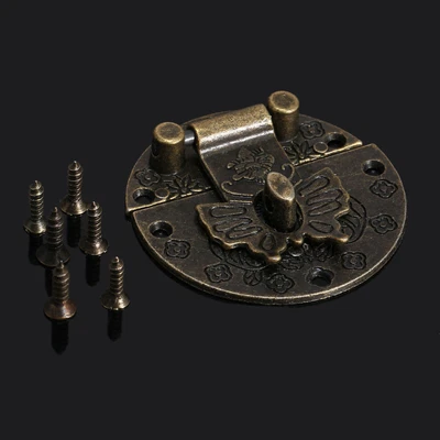 $12.42 • Buy 6Pcs Vintage Butterfly Buckle Lock Latch Clasp Jewellery Box Case Cabinet Chest
