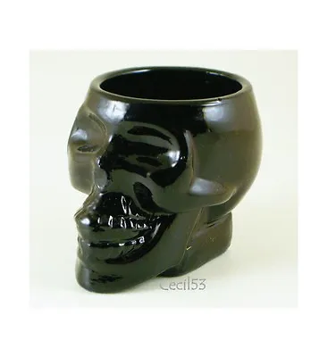 Black Skeleton Skull Bar Vodka Shot Glass • $16.95