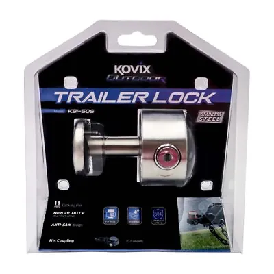 $89.95 • Buy Kovix Do35 Coupling Trailer Lock Off Road Caravan Camper Jayco Accessories Parts