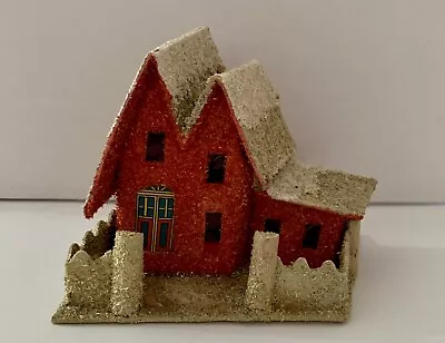 Vintage Japan Coconut Christmas Putz House - Fence • $48