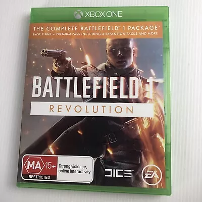 Battlefield 1 Revolution Xbox One LIKE NEW Code Expired GAME ONLY Free Post • $12.95