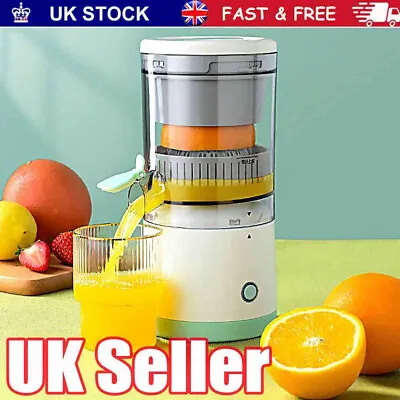 £16.99 • Buy Portable USB Charging Juice Presser Juicer Squeezer Electric Orange Extractor UK