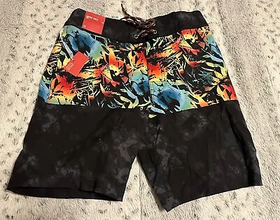 Mossimo Supply Co. Men's  Black Floral Swim Beach Board Shorts Size 28. (45) • $12.74