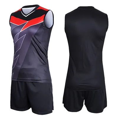 Get Custom Sublimated Volleyball Uniforms With Your Team Logo Players Name & Nu • $75