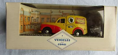 Corgi Classics 96847 Morris Minor 1000 Van Colmans Mustard  Scale 1:43-BOXED • $11.18