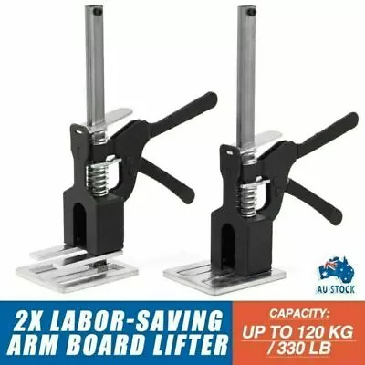 $34.38 • Buy AU Labor-Saving Arm Effort Elevator Board Lifter Cabinet Jack Door Use Hand Tool