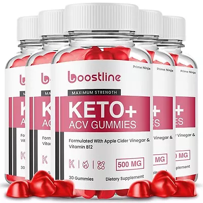 Boostline Keto ACV Gummies Boost Line ACV Max Strength Gummies (5 Pack) • $69.75