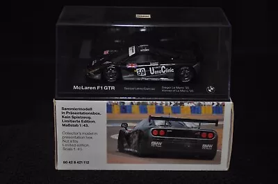 Mclaren F1 Gtr 1 /43 BMW Motorsport Le Mans 1995 Ueno Clinic #59 Diecast Model • £30