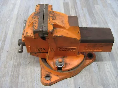 Rare Vintage Record Bench Vise 1 Ton 3vs-1t  Made In England • $128.99