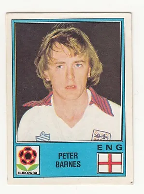Rare 1980 Panini Peter Barnes Euro Uefa Cup Unused Soccer Sticker !!  • $6.99