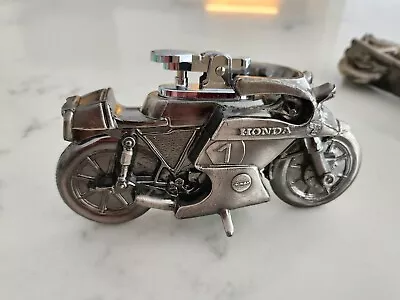 Japan Honda Racing Motorcycle Table Top Lighter • $30