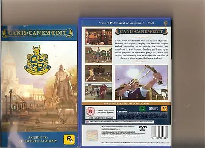 Canis Canem Edit Playstation 2 Ps2 Ps 2 Bully Banned • £14.99