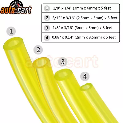 4 Sizes Petrol Fuel Gas Line Hose Pipe Kit For Trimmer Chainsaw Blower Engine US • $7.91