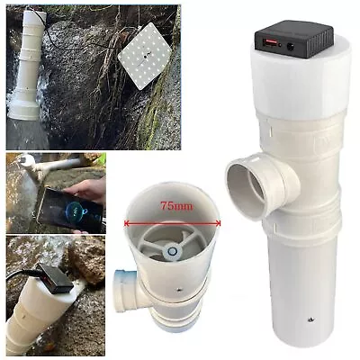 £115.67 • Buy Micro Turbine Hydro Generator 50W 15V Spiral Water Generator Permanent Magnet WH