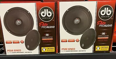 Db Drive P5m 6neo 6.5  Neo Mid Range Speakers Bagger Pro Audio Midrange New • $119.99