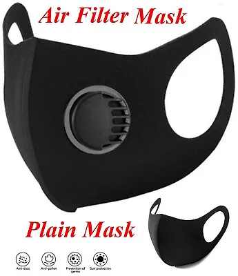 Reusable Face Mask Virus Dust Protection Washable Protective Covering Full Face • £1.99